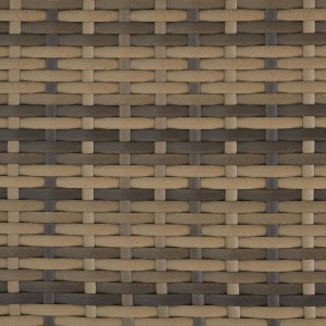 Tectake Meble ogrodowe technorattan Palma 8+4+1 z pokrowcem - naturalny/ciemnoszary 9