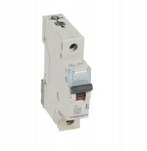 Legrand Wyłącznik nadprądowy Legrand 403723 1P D 25A 6kA AC S301 TX3 1