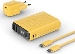 Powerbank Realpower RealPower Powerbank PB-10000 Set       gelb        10.000mAh 6