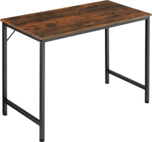 Biurko Tectake Biurko Jenkins - Drewno industrialne ciemne, rustykalne, 100 cm 1