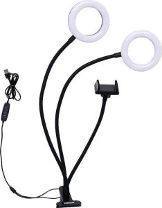 Lampa pierścieniowa Braun Dörr SLR-12 Bi-color LED Selfie Ring Light 1