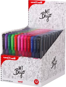 UNIBALL Gelpen Uni-Ball Signo My Bujo 0.7 mm z 12 szt. w różnych kolorach 2