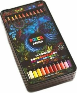 Posca Posca - Color Pencils - Bright and intense colors (36 pcs) (402005) 1