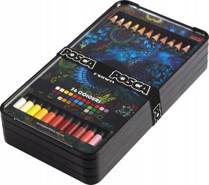 Posca Posca - Color Pencils - Bright and intense colors (36 pcs) (402005) 3