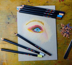 Posca Posca - Color Pencils - Bright and intense colors (36 pcs) (402005) 8