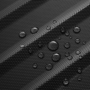 Tectake Zestaw walizek Cleo 4-częściowy z wagą bagażową - czarny 8