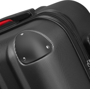 Tectake Zestaw walizek Cleo 4-częściowy z wagą bagażową - czarny 9