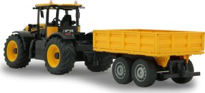 Jamara Jamara JCB Fastrac Traktor mit Kippanhänger 1:24 2,4GHz 12