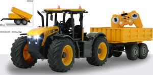 Jamara Jamara JCB Fastrac Traktor mit Kippanhänger 1:24 2,4GHz 18