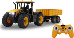 Jamara Jamara JCB Fastrac Traktor mit Kippanhänger 1:24 2,4GHz 3