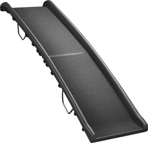 Tectake Rampa samochodowa dla psa Paw Step, składana i antypoślizgowa, do 90 kg - czarny 1