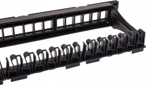 Techly Techly 368567 Patch panel na 24 moduły Keystone, 1U, Rack 19" 6