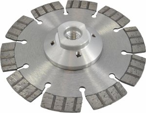 Klingspor KLINGSPOR TARCZA DIAMENTOWA SEGMENTOWA 125mm x 2,4mm x 22,2mm  DT612UT Z ODSADZENIEM/DO PODCINANIA 1