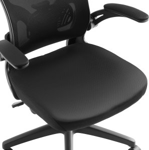 Krzesło biurowe Tectake Ergonomiczne krzesło biurowe Arges z regulowanym zagłówkiem - czarny 7