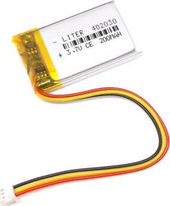 Liter Energy Battery Bateria Akumulator Li-Poly 200mAh 3.7V NTC JST 402030 1