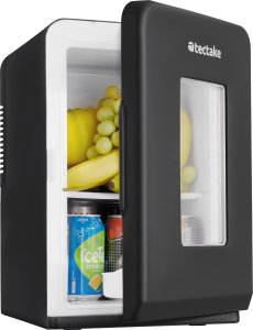 Lodówka turystyczna Tectake Przenośna mini lodówka z funkcją 2 w 1 27x31x41cm - czarny 3