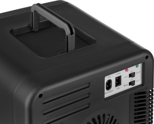 Lodówka turystyczna Tectake Przenośna mini lodówka z funkcją 2 w 1 27x31x41cm - czarny 7