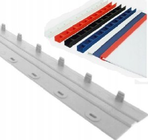 Argo LISTWY ZATRZASKOWE 5MM ARGO GREENBINDER 421051 BIAŁE 50SZT 6
