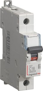 Legrand Wyłącznik nadprądowy Legrand 407670 1P C 16A 6kA AC S301 DX3 1