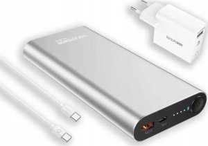 Powerbank Realpower RealPower Powerbank PB-20000PD Pro Set silber      20.000mAh 1