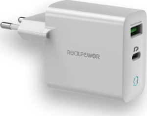 Powerbank Realpower RealPower Powerbank PB-20000PD Pro Set silber      20.000mAh 3