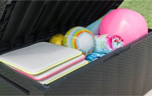 Skrzynia ogrodowa Keter Keter Skrzynia ogrodowa Capri, 302 L, antracytowa 6