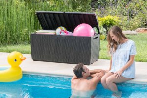 Skrzynia ogrodowa Keter Keter Skrzynia ogrodowa Capri, 302 L, antracytowa 7