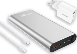 Powerbank TRITON RealPower PB-20000PD Litowo-jonowa (Li-Ion) 20000 mAh Aluminium 1