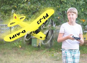 Samolot zdalnie sterowany Jamara Jamara J3-CUB Flugzeug Gyro 2CH  2,4GHz 12
