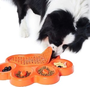 Pet Dream House PET DREAM HOUSE PAW 2in1 GREEN 30x30x3cm  INTERAKTIVE SLOW FEEDER 4