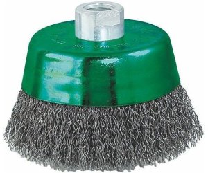 Lessmann Kopbørste. Bølget 100mm M14 RF 0,35 2