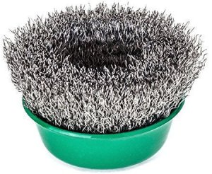 Lessmann Kopbørste. Bølget 100mm M14 RF 0,35 3