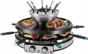 ProfiCook ProfiCook 2in1 Raclette Grill & Fondue Set PC RG/FD 1245 (black/silver) 2