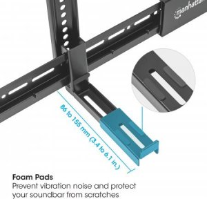Manhattan MANHATTAN Universal Soundbar-Halterung Wand- / VESA-Montage 5