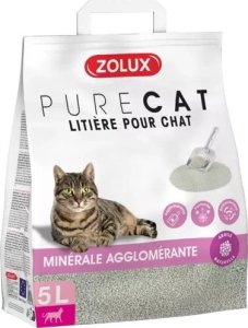 Żwirek dla kota Zolux Pure Cat Bezzapachowy 5 l 1