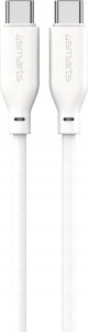 Kabel USB 4smarts USB-C - USB-C 1.5 m Biały (468761) 2