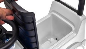 Jamara Zjeżdżalnia Mercedes-Benz Antos biały 11