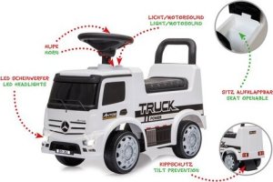 Jamara Zjeżdżalnia Mercedes-Benz Antos biały 2