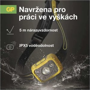 Latarka GP GP Discovery Work Headlamp, CHW53, 280 lumen 13