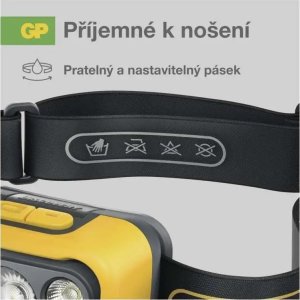 Latarka GP GP Discovery Work Headlamp, CHW53, 280 lumen 14