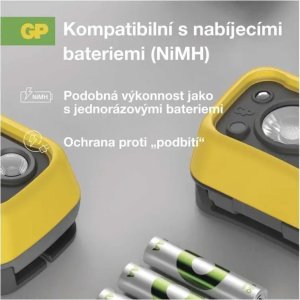 Latarka GP GP Discovery Work Headlamp, CHW53, 280 lumen 15