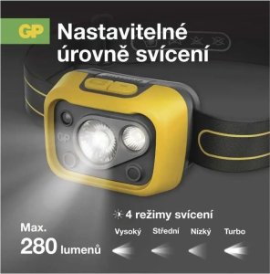 Latarka GP GP Discovery Work Headlamp, CHW53, 280 lumen 10