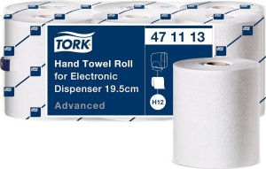 Tork Ręcznik papierowy Advanced H12 2-lag 19.5 cm x143 m biały,6 rl/krt 3