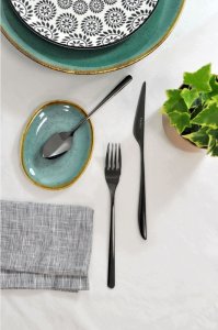 Pintinox CUTLERY SET 24 PCS FLORENCE BLACK PINTINOX 2