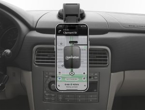 Manhattan Uchwyt na telefon samochodowy magnetyczny na deskę kokpit 15