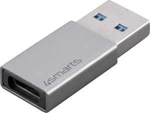 Adapter USB 4smarts USB-A - USB-C Szary  (540275) 2