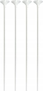 Teka Papierowe patyki do balonów 4szt 2