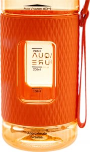 Astra Bidon Aqua Pure 400ml neon orange ASTRA 3