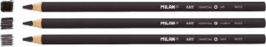 Milan Ołówek węglowy Art 3szt MILAN 2