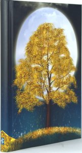 Peter Pauper Press Notatnik Szyty Pozłacany Drzewo Noc± 4